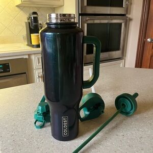 Coldest Water Bottle - Black and Green
